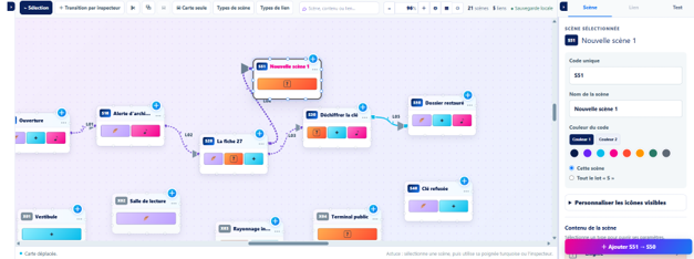 Scribplay prend forme : des scènes aux parcours interactifs